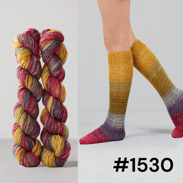 Gusto Echoes - Self-Striping Yarn