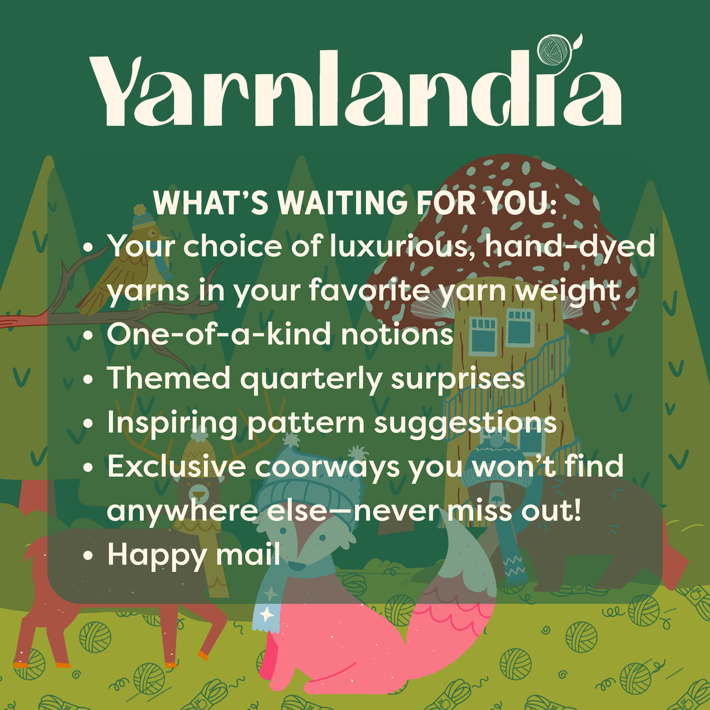 Yarnlandia, A World of Hand-Dyed Color