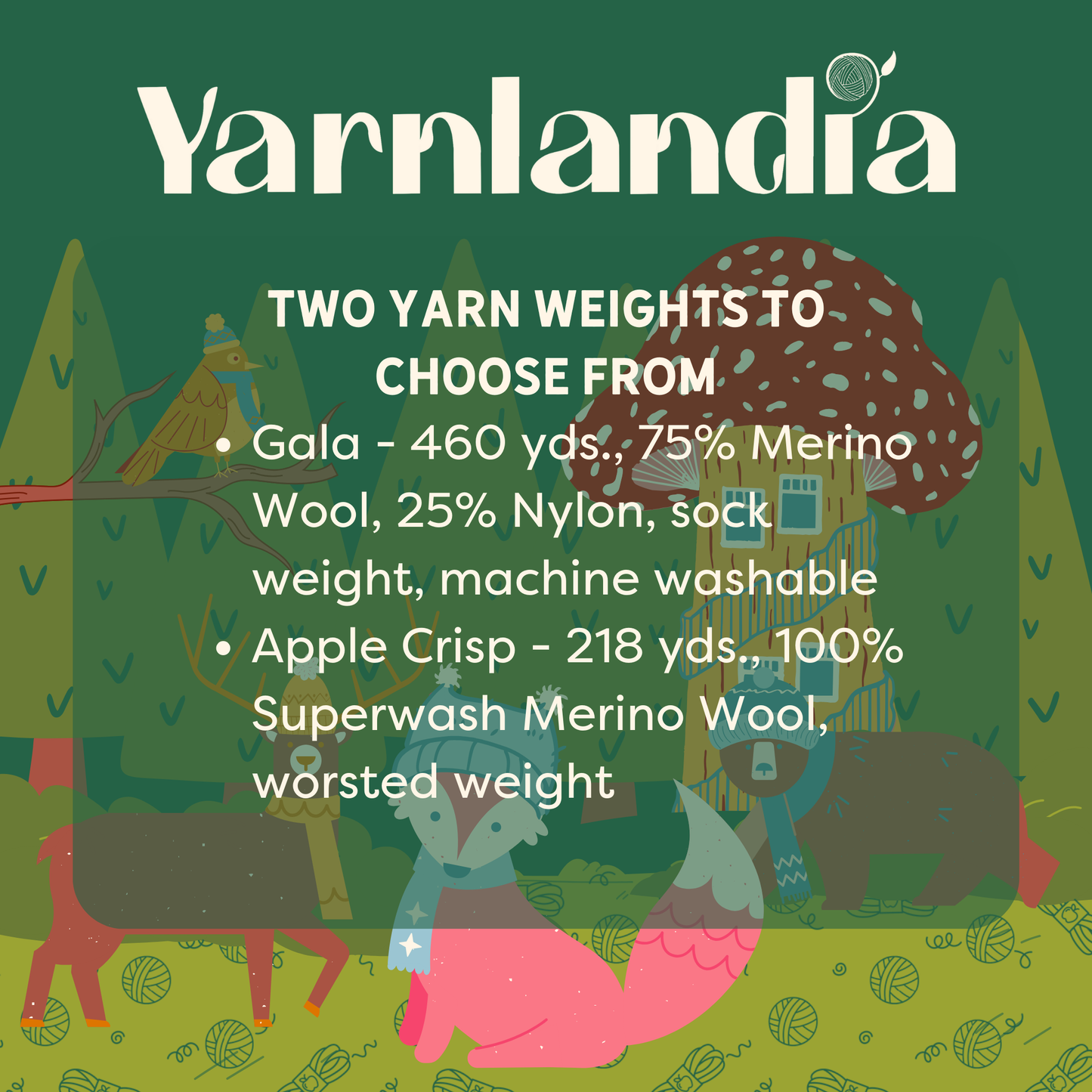 Yarnlandia, A World of Hand-Dyed Color