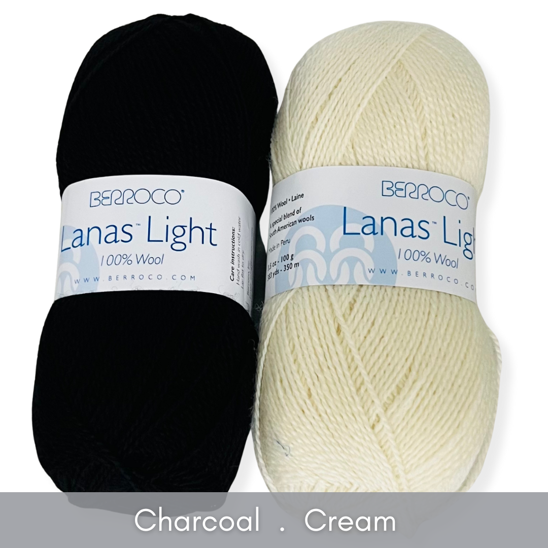 Kit - Alpine Bloom Hat by Caitlin Hunter in Lanas Light by Berroco