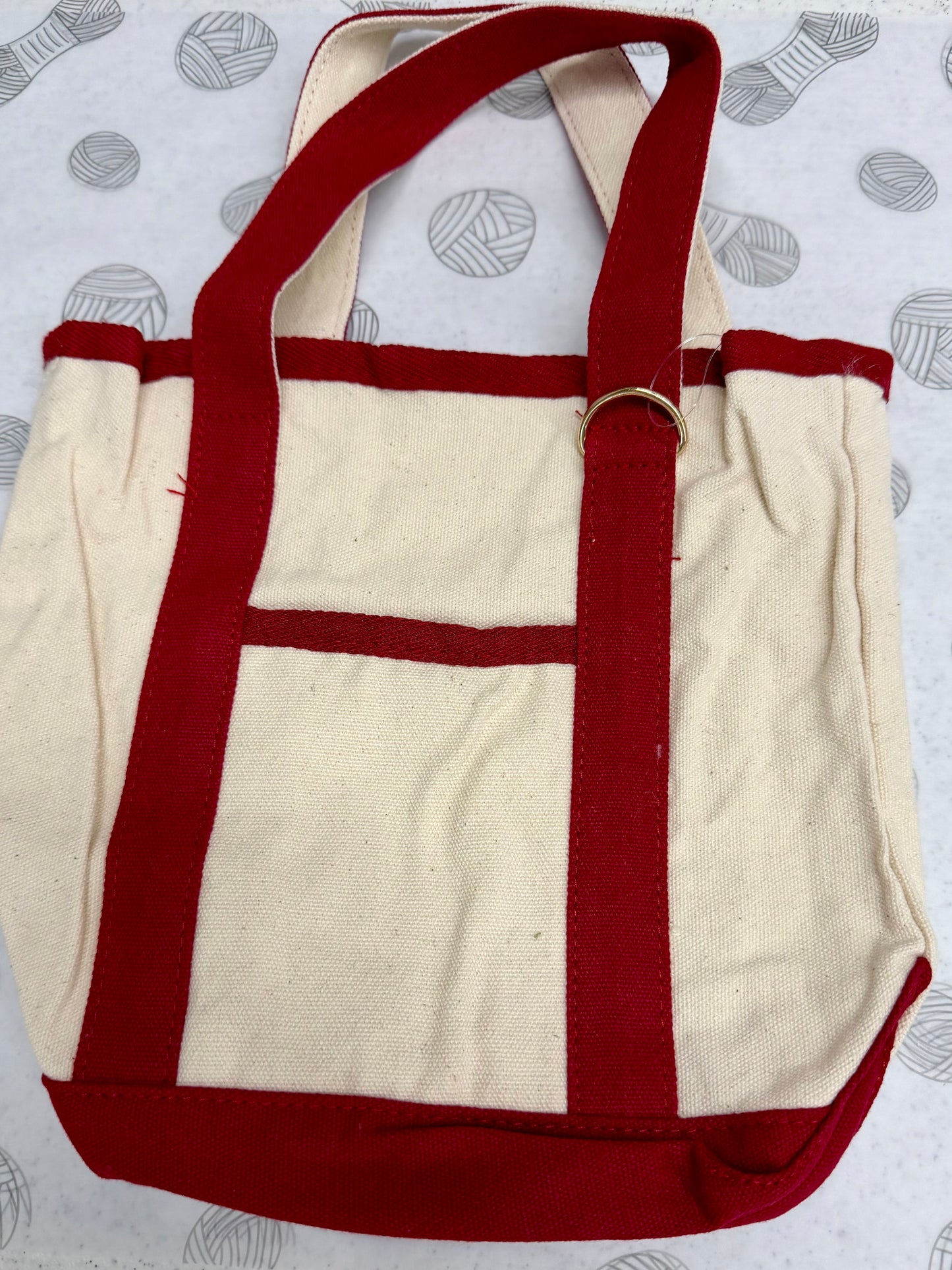 EcoCharm Cotton Canvas Small Tote Bag