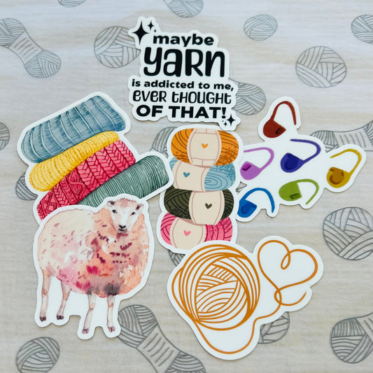 Yarn Lovers Sticker Pack