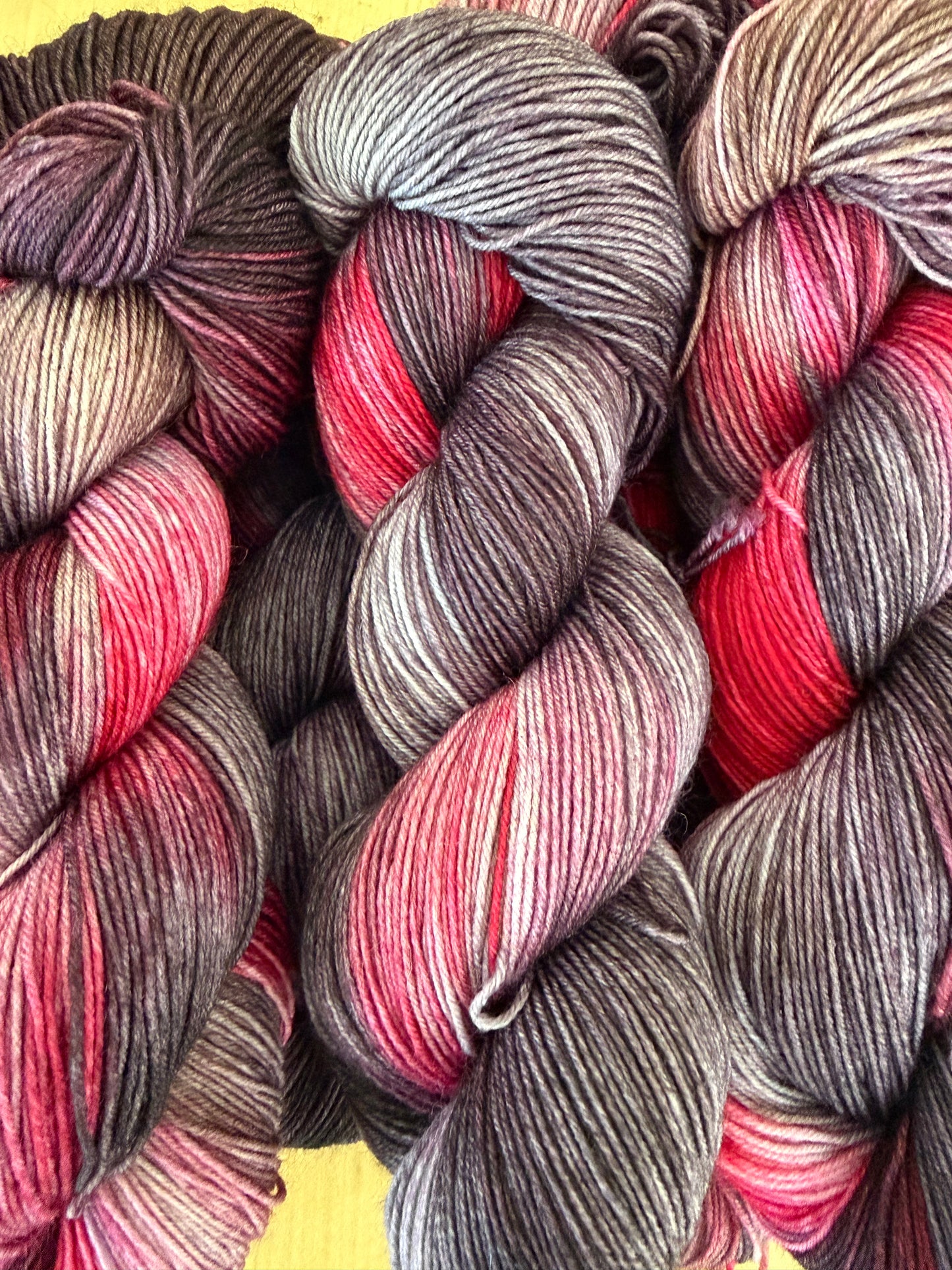 Apple Fiber Studio Gala Hand-Dyed Sock Yarn, Limited Edition Colors