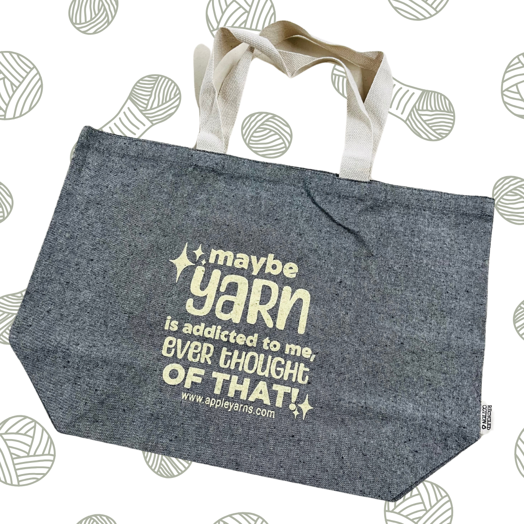 Maybe Yarn is Addicted to Me! Tote Bag