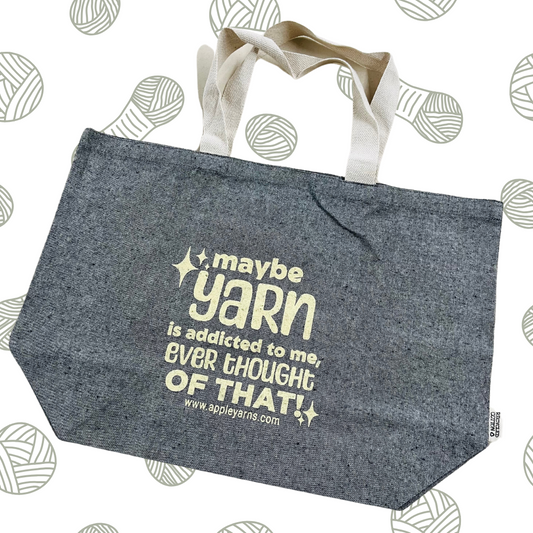 Maybe Yarn is Addicted to Me! Tote Bag