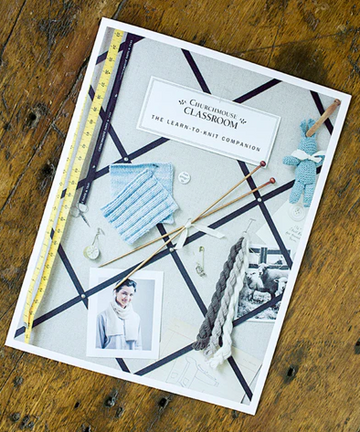 Learn to Knit Kit with Apple Yarns