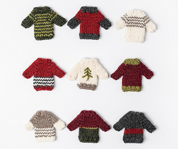 $10.00 Holiday Mini Sweater Class with Yarn