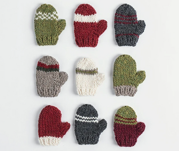 $10.00 Holiday Mini Mitten Class with Yarn