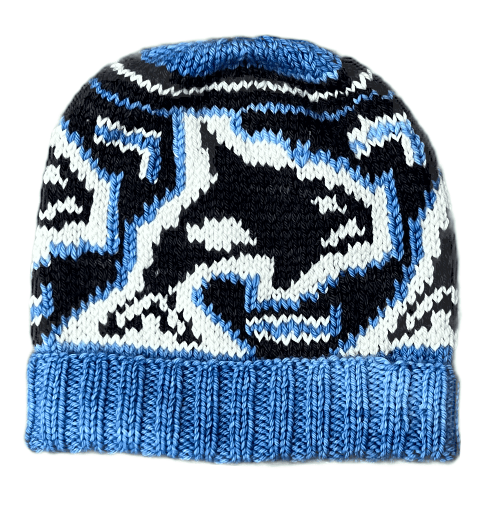 Glacier Bay Beanie by Nancy Bates Yarn Knitting Kit