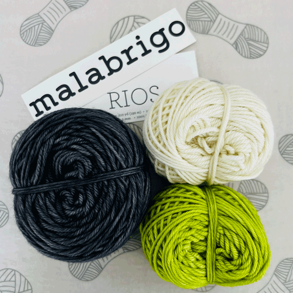 Pickleball Knit Hat kit at Apple Yarns