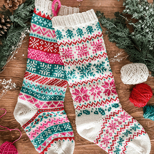 Fair Isle Stocking Class with Yarn - June 2026