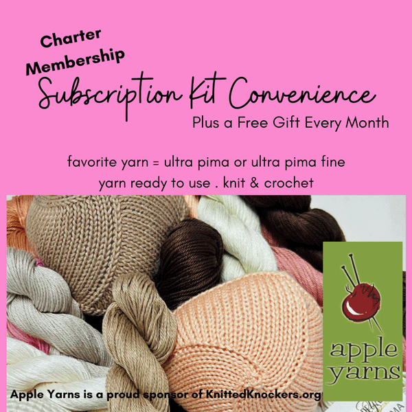 Apple Yarns Knitted Knockers Club