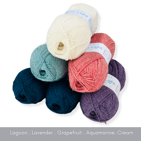 Artus Shawl Kit, design by Natasja Honby