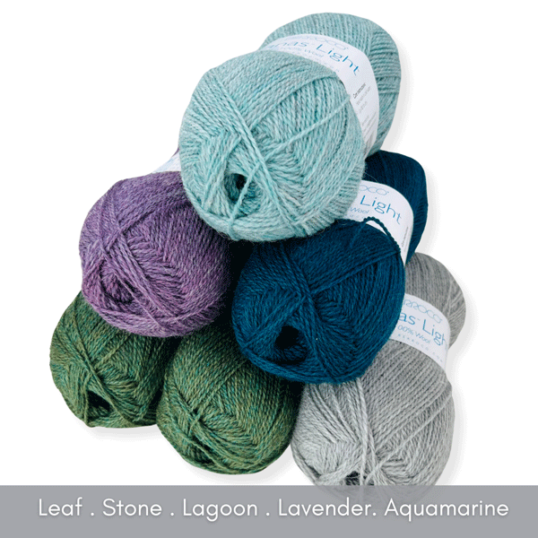 Artus Shawl Kit, design by Natasja Honby