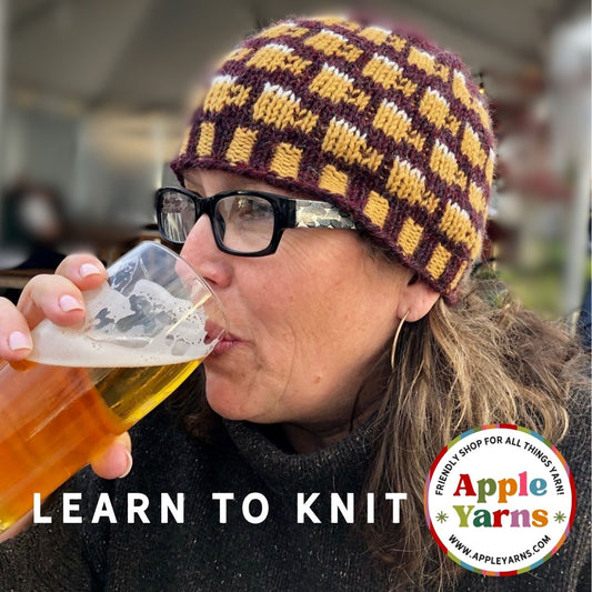 Community Learn to Knit Night with Stones Throw Brewery — FREE RSVP