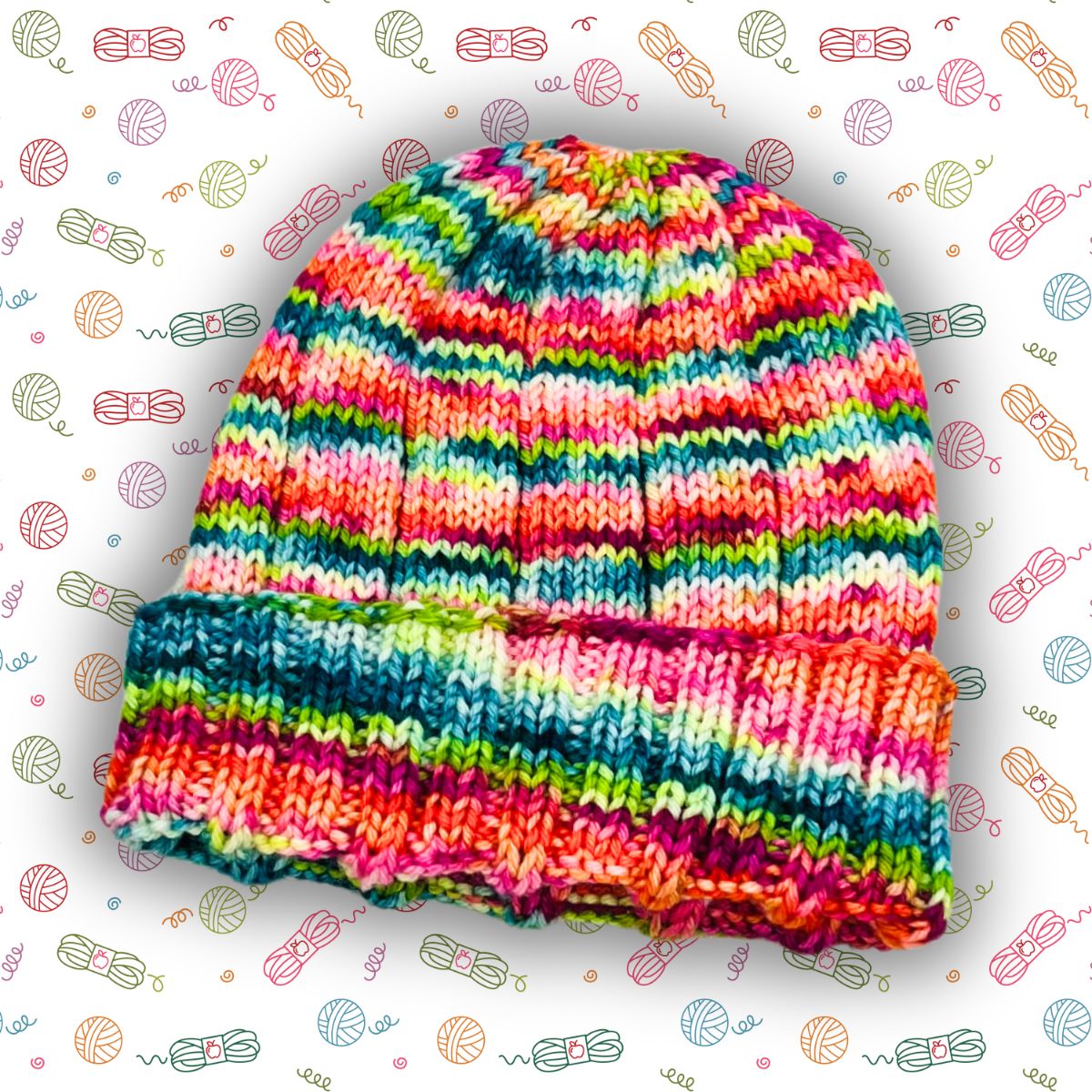 Longitude Hat by Andrea Evans
