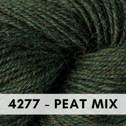 Berroco Ultra Alpaca Light, DK, is a wool and alpaca blend, super soft and perfect for knitting and crochet, Peat Mix 4277.