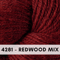 Berroco Ultra Alpaca Light, DK, is a wool and alpaca blend, super soft and perfect for knitting and crochet, Redwood Mix 4281.