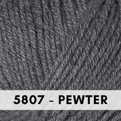 Berroco Luca, Worsted Cashmere Cotton Blend Yarn, Pewter 5807