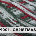 Cascade Yarns Fixation Splash Yarn, cotton and elastic perfect for baby, 9001 Christmas