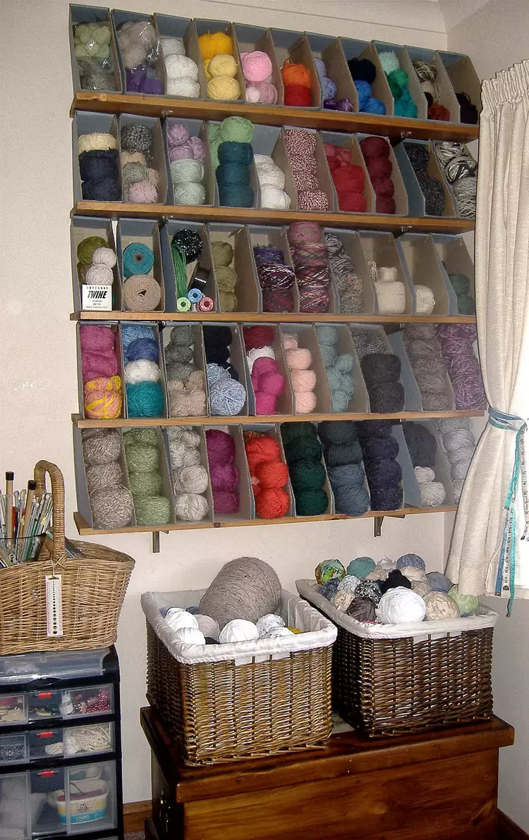 Storage Ideas for Yarn
