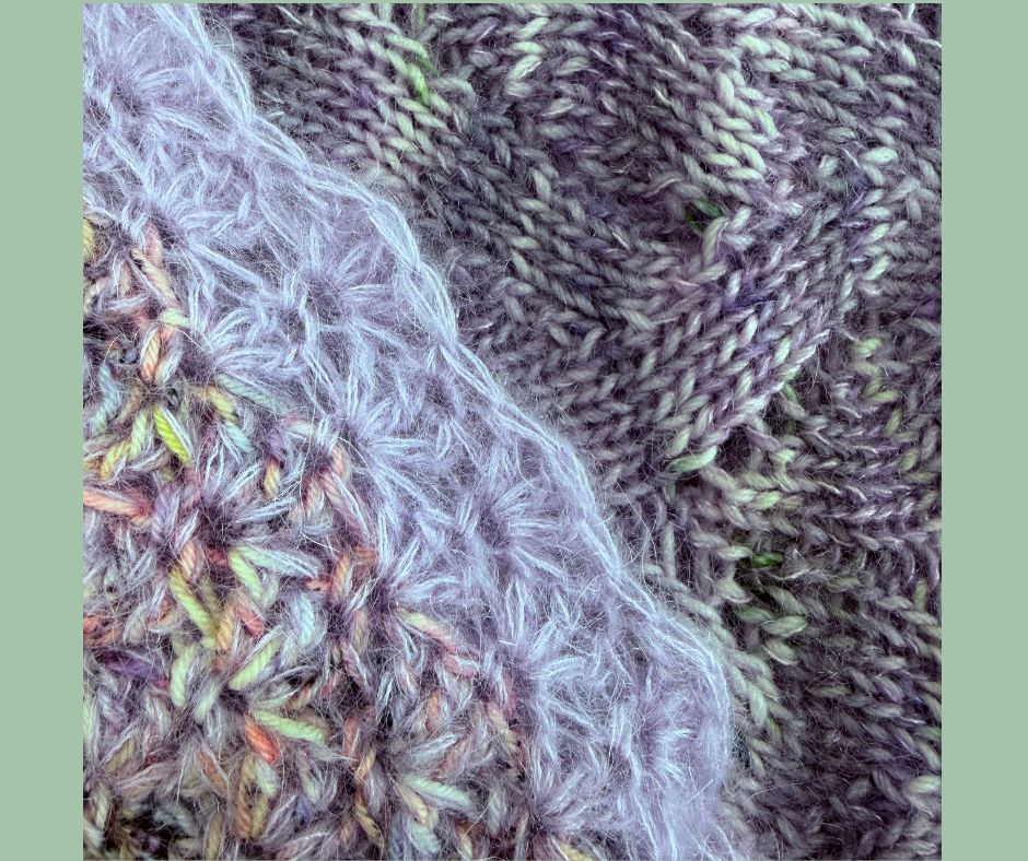 knitting and crochet at Apple Yarns