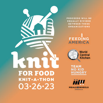 Knit for Food Knit-A-Thon