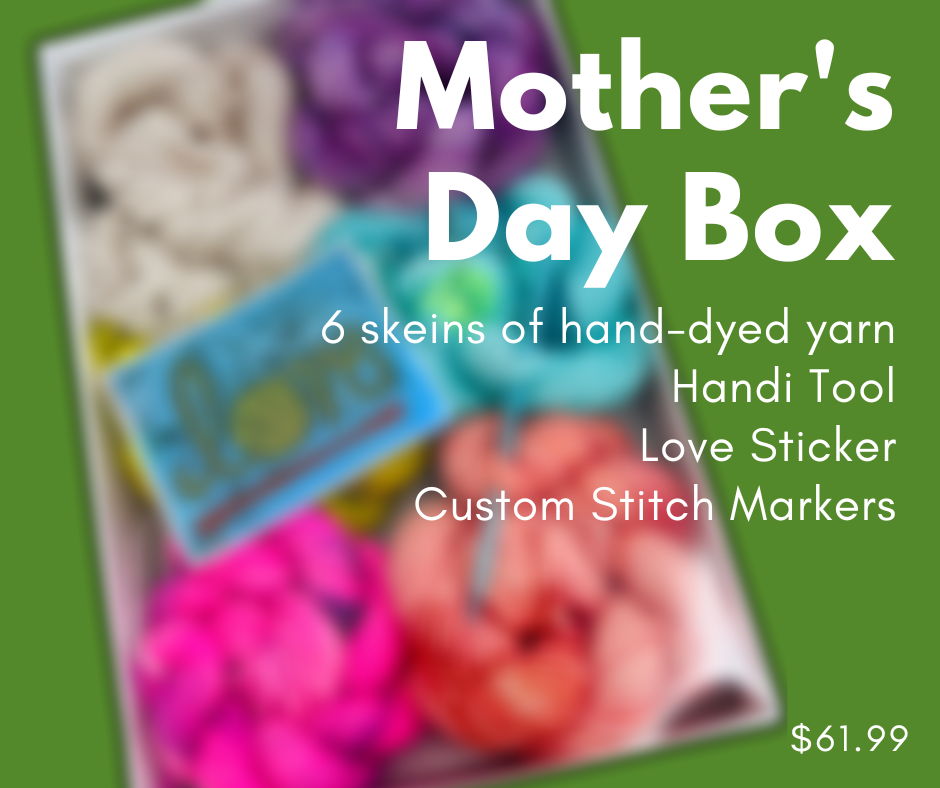 Mother's Day Box,  Hand-dyed yarn