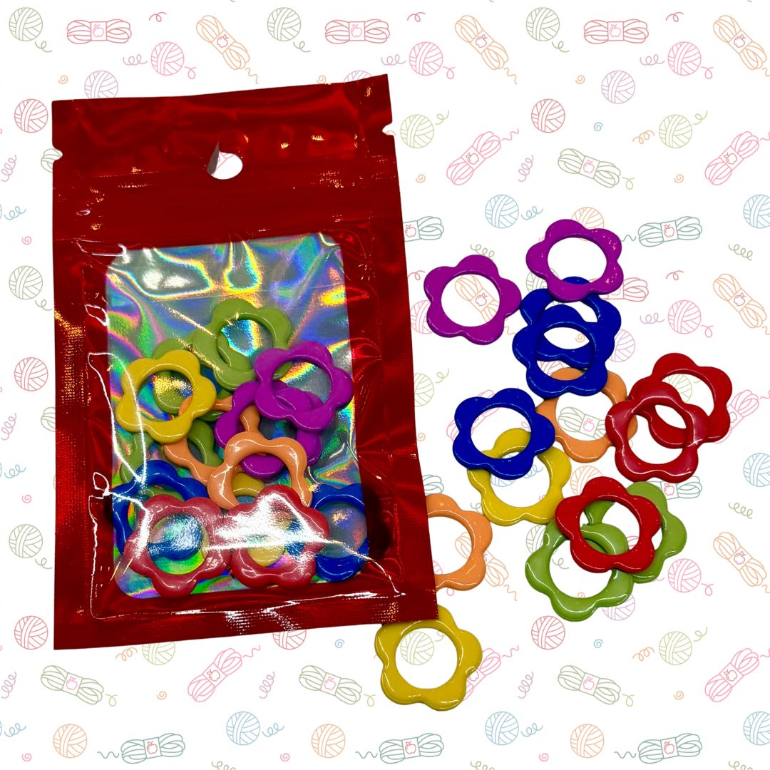 Apple Yarns Stitch Markers for Knitting & Crochet