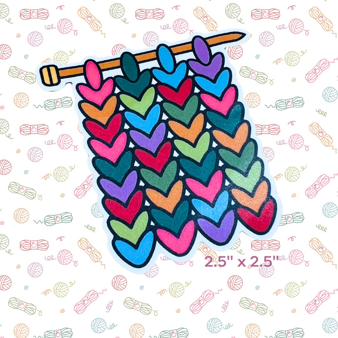Knit and Crochet Stickers