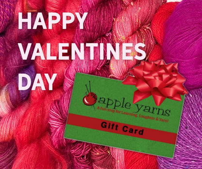 Apple Yarns Gift Cards Make a Great Gift