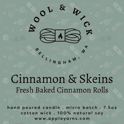 Wool and Wick - Yarn Themed Candles