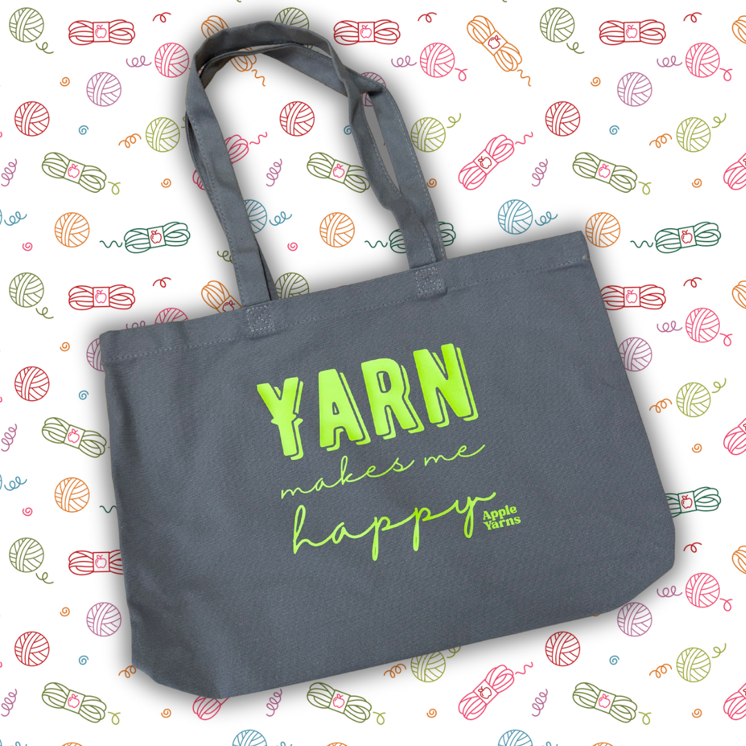 Yarn Makes Me Happy Tote