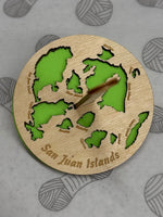 San Juan Islands - bright green