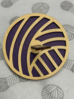 Yarn Ball - dark lavender