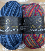 A - Sock Bundle with 2 Pocket Notions Bag