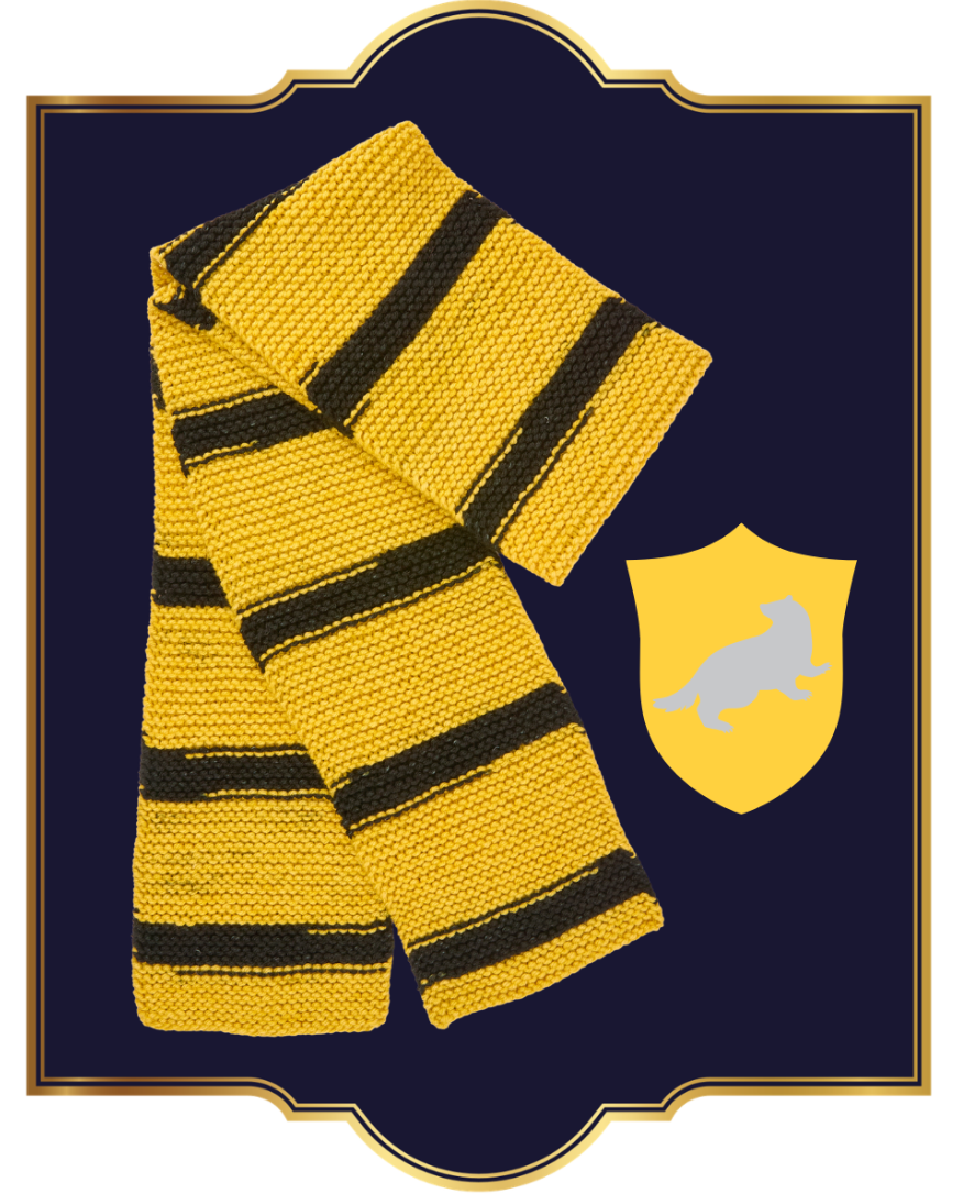 Harry Potter Self-Striping Scarf Knitting Kit