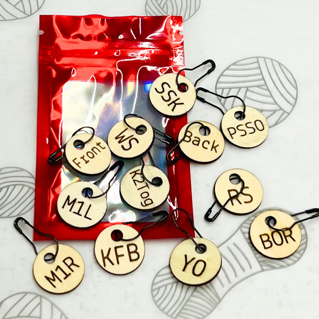 Apple Yarns Stitch Markers