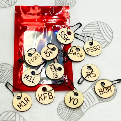 Apple Yarns Stitch Markers