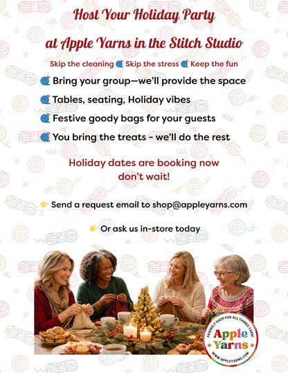 apple-yarns-stitch-studio-holiday-party