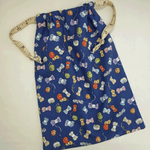 Navy Blue with Yarn Balls