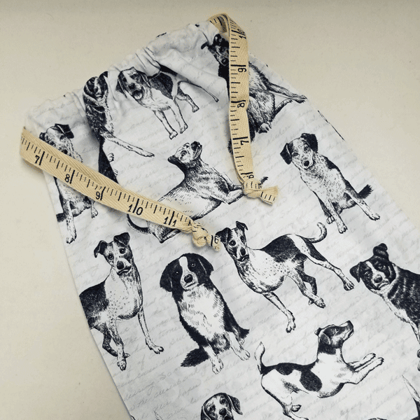 Ruler Ribbon Project Bag - Apple Yarns