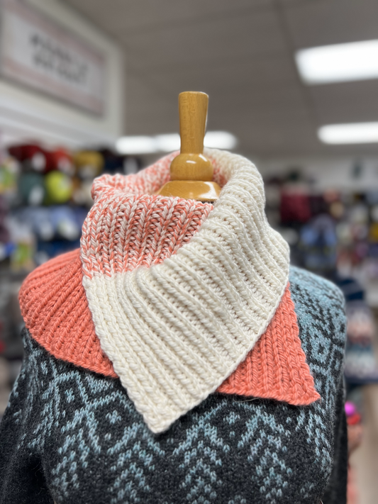Double Split Color-Blocked Cowl Kit