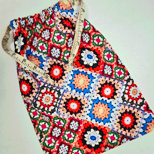 Ruler Ribbon Project Bag - Apple Yarns