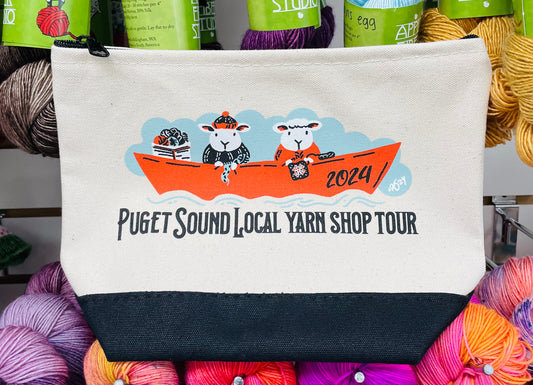 2024 Puget Sound LYS Tour Tote and Notions Bag