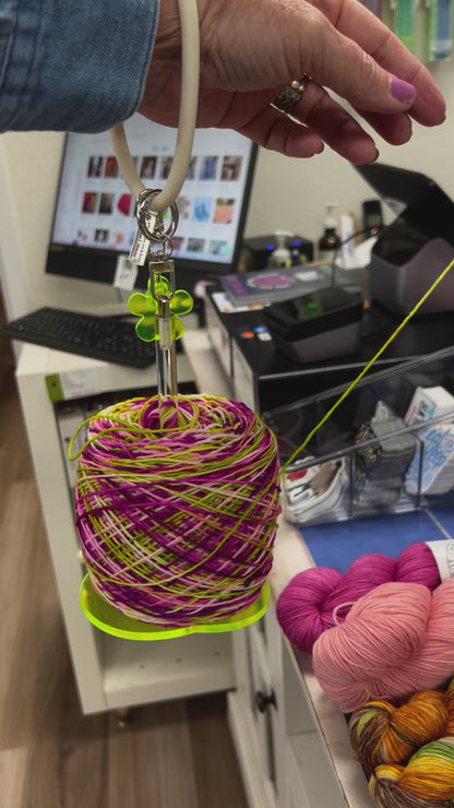 Wrist Yarn Ball Holder, Apple