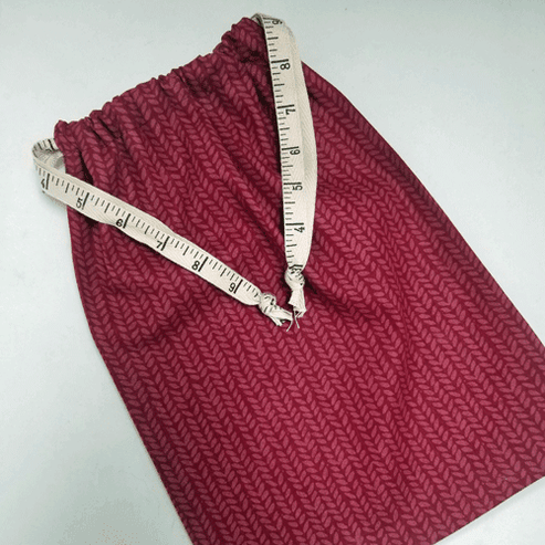 Ruler Ribbon Project Bag - Apple Yarns