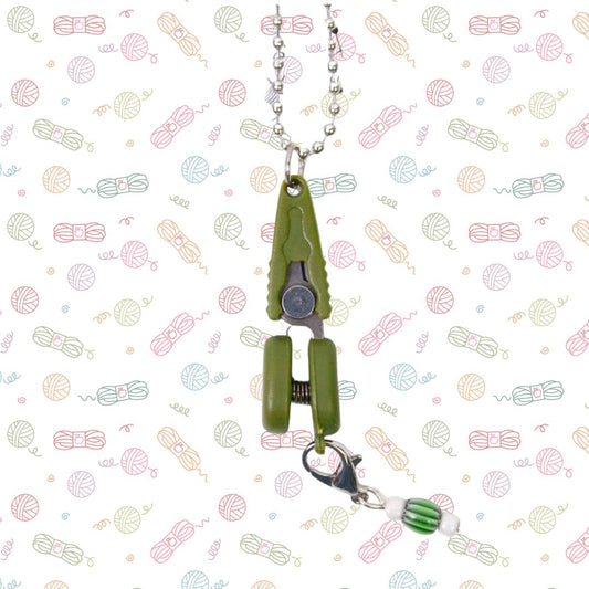 Mini Scissor with Stitch Marker for Travel Knit and Crochet