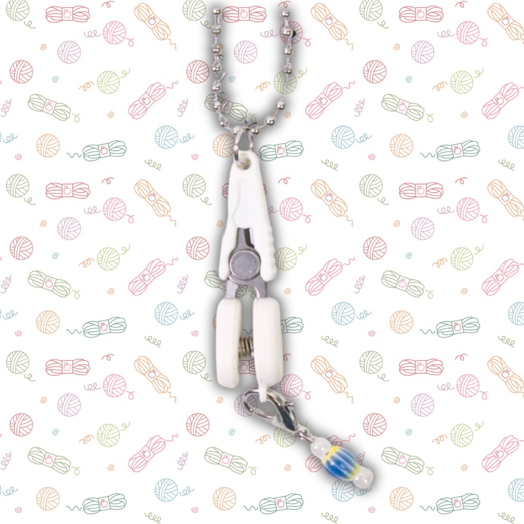 Mini Scissor with Stitch Marker for Travel Knit and Crochet