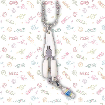 Mini Scissor with Stitch Marker for Travel Knit and Crochet